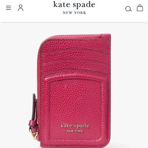 Kate Spade cardholder, color, renaissance pink